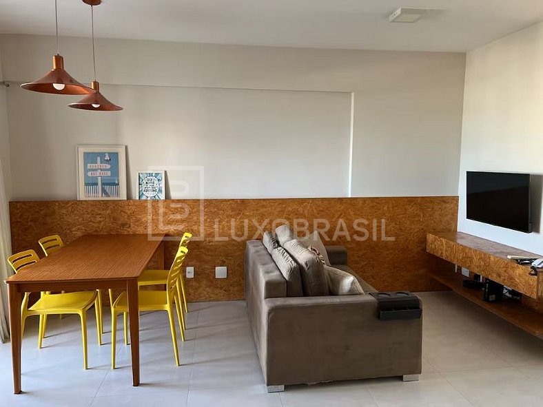 LuxoBrasil #RJ78 Flat Barra Beach Vista Mar Aluguel de Tempo