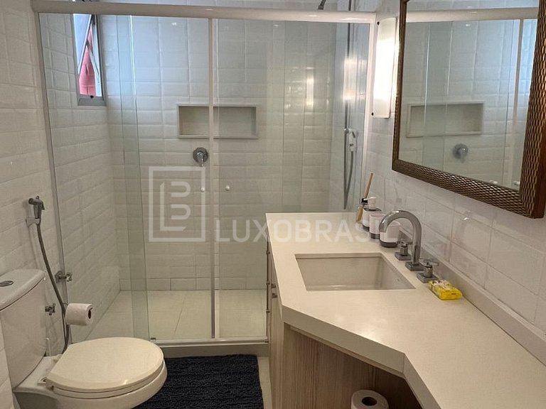 LuxoBrasil #RJ78 Flat Barra Beach Vista Mar Aluguel de Tempo