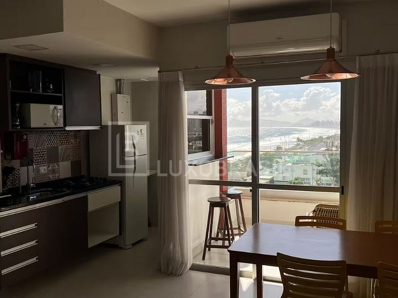 LuxoBrasil #RJ78 Flat Barra Beach Vista Mar Aluguel de Tempo