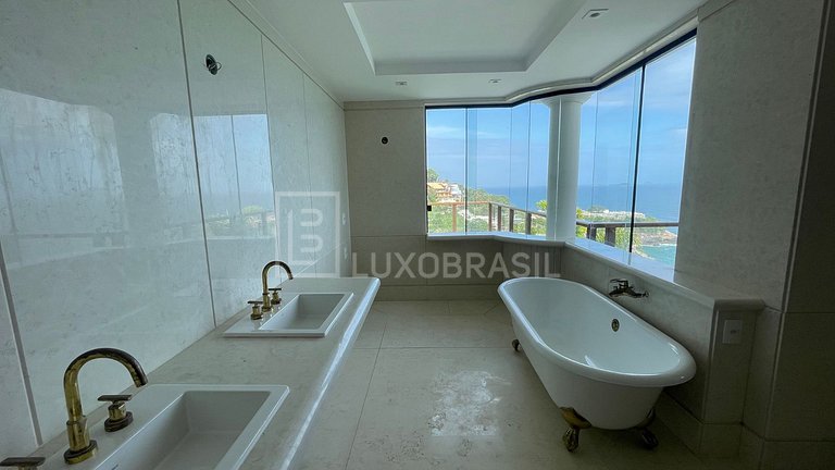 LUXOBRASIL #RJ80 Casa Moderna en Joá con Vista al Mar es el