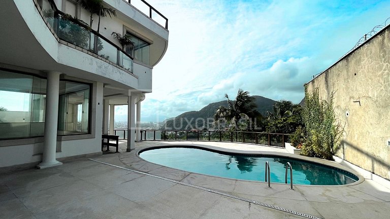 LUXOBRASIL #RJ80 – Modern House in Joá with Ocean View is th