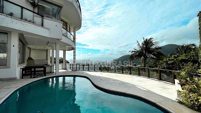 LUXOBRASIL #RJ80 – Modern House in Joá with Ocean View is th