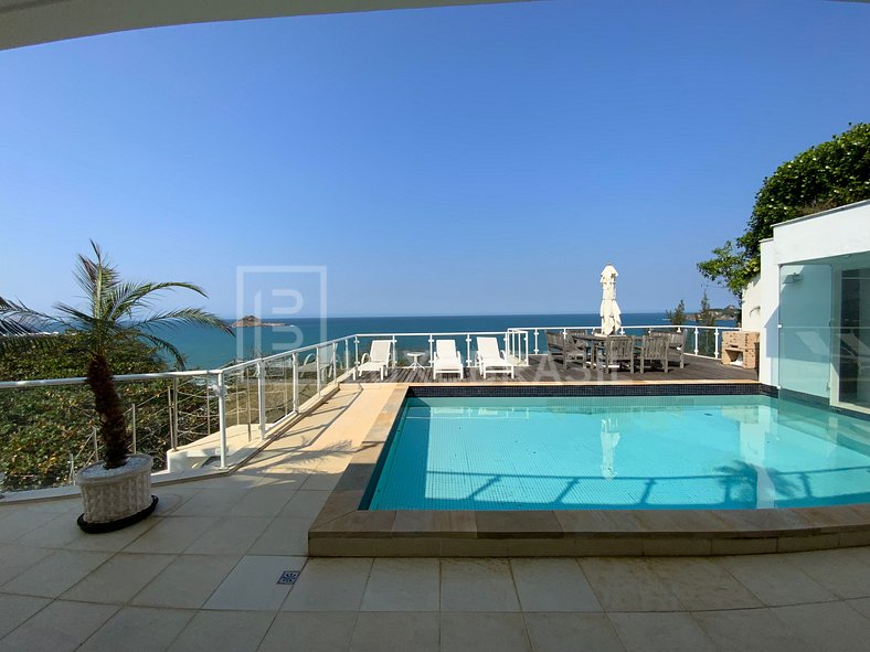 LUXOBRASIL #RJ849 Mansion in Joá 04 Suites House Season Rent