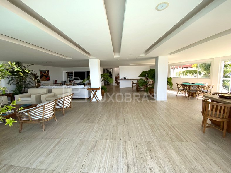 LUXOBRASIL #RJ849 Mansion in Joá 04 Suites House Season Rent